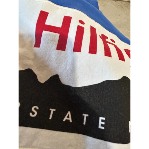 Tommy Hilfiger Sweatshirt Men's XL Box Logo Blue Pullover Long Sleeve NY Y2K - Picture 8 of 10